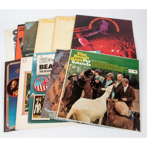 44 - 11x Beach Boys LP record albums. Pet Sounds. The Beach Boys in Concert. Stack o' Tracks. Beach Boys ... 