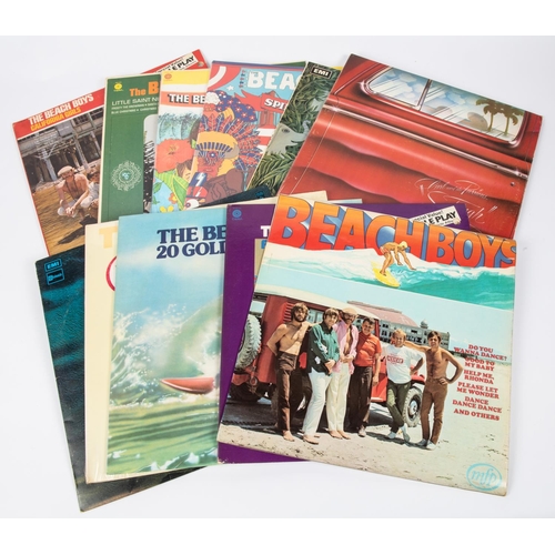 45 - 10x Beach Boys LP record albums. Beach Boys. Fun Fun Fun. 20 Golden Greats. Friends/Smiley Smile 2-r... 