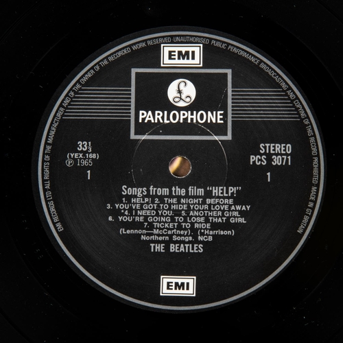 50 - 3x The Beatles LP record albums. Revolver, PCS7009 YEX605-2. Help! PCS3071 YEX168-2. Beatles For Sal... 