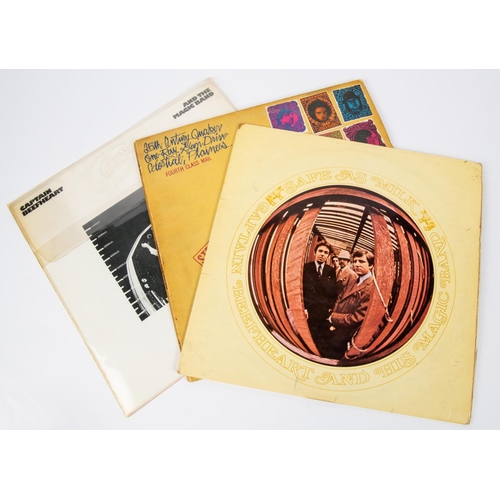 67 - 3x Captain Beefheart and the Magic Band LP record albums. Safe As Milk, Pye International 1967 NPL28... 