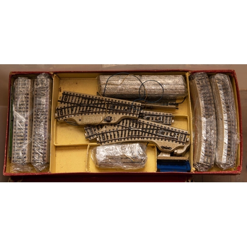 86 - A quantity of Model Railway items. Including Marklin 'HO' gauge 2-rail and 3-rail track and 2-rail p... 