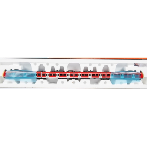 97 - A Roco 'HO' gauge DB 4-car articulated Electric Multiple Unit (63050). In red & grey livery, with in... 