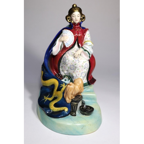 15 - A Royal Doulton 'Tz'u-Hsi, Empress Dowager' figurine (HN2391), from the Femmes Fatales series. Dated... 
