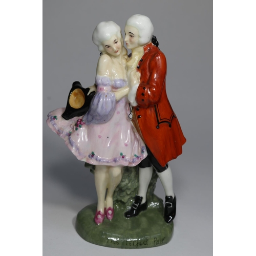 20 - A Royal Doulton The Perfect Pair figurine group (HN581). 175mm high. VGC-Mint. £60-80