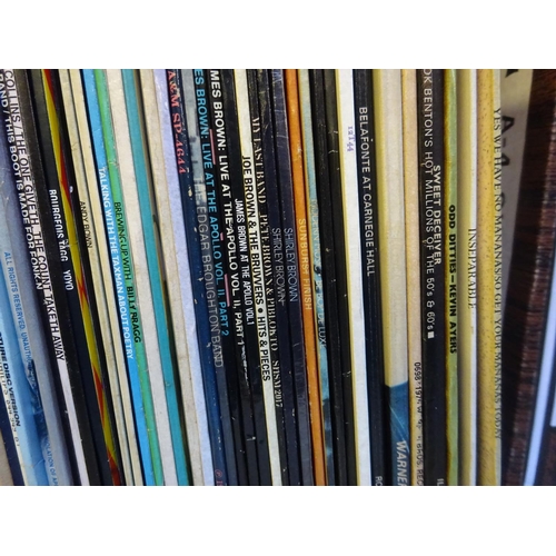 30 - 80+ LP records, mainly 1970s-1980s rock and pop, including; Aztec Camera; Backwards and Forwards on ... 