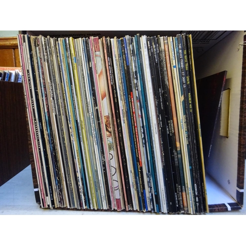 31 - 80+ LP records, mainly 1970s-1980s rock and pop, including; The Bevis Frond; It Just Is and Sprawl d... 