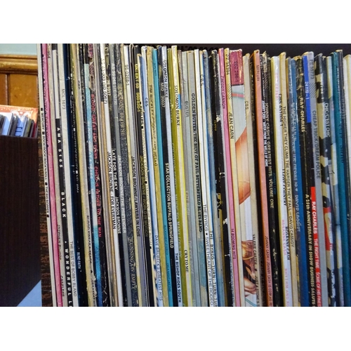 31 - 80+ LP records, mainly 1970s-1980s rock and pop, including; The Bevis Frond; It Just Is and Sprawl d... 