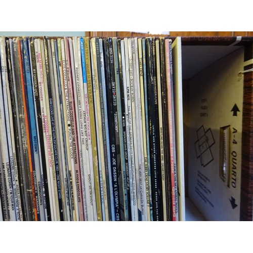 32 - 70+ LP records, mainly 1970s-1980s rock and pop, including; Crack The Sky; Raw and Animal Notes. Cro... 