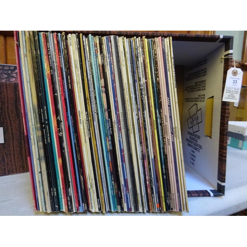 33 - Approx 65 LP records, mainly 1970s-1980s rock and pop, including; 7x Bo Diddley; Bo Diddley Is A Gun... 