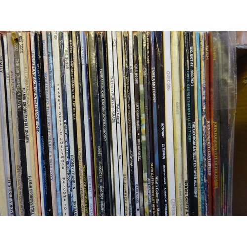 34 - 60+ LP records, 1960s-1980s rock and pop, including; The Flaming Lips And Heady Fwends; double album... 