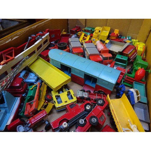 260 - 130+ Matchbox Series, Corgi Juniors, Corgi Toys, etc. Together with 2x Matchbox Superfast Collector'... 