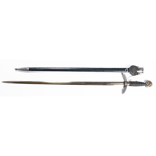 146 - A Third Reich Luftwaffe officer's sword, 30½