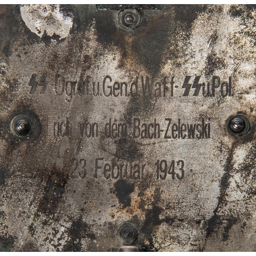 103 - A Third Reich German Cross, engraved on reverse with 