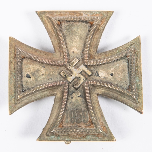 105 - A Third Reich Iron Cross 1st Class, engraved  on reverse 