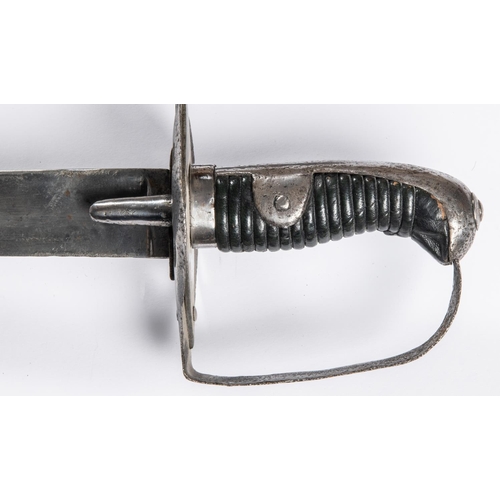 174 - A 1796 pattern heavy cavalry trooper's sword, blade 34