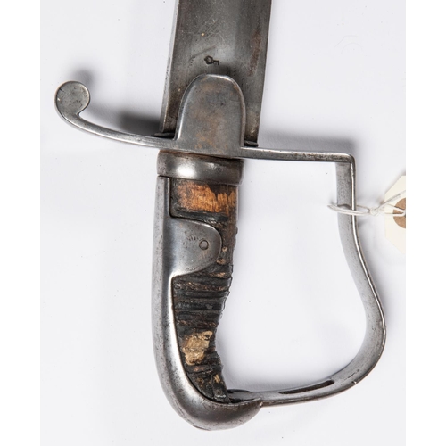 177 - A 1796 pattern Light Cavalry trooper's sword, the blade having ordnance inspector's mark and 