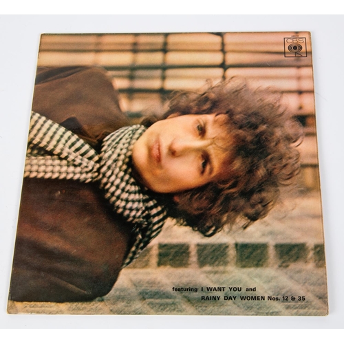 54 - Bob Dylan, Blonde on Blonde LP record album. 1965, CBS DDP66012. Mono double album. VGC. £70-100