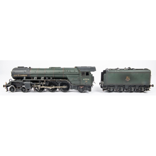 238 - An O gauge BR (ex.LNER) Class P2 4-6-2 tender locomotive, Wolf of Badenoch 60506. Believed to be scr... 