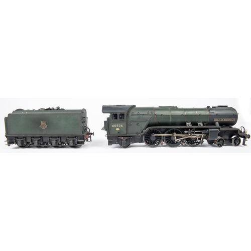 238 - An O gauge BR (ex.LNER) Class P2 4-6-2 tender locomotive, Wolf of Badenoch 60506. Believed to be scr... 