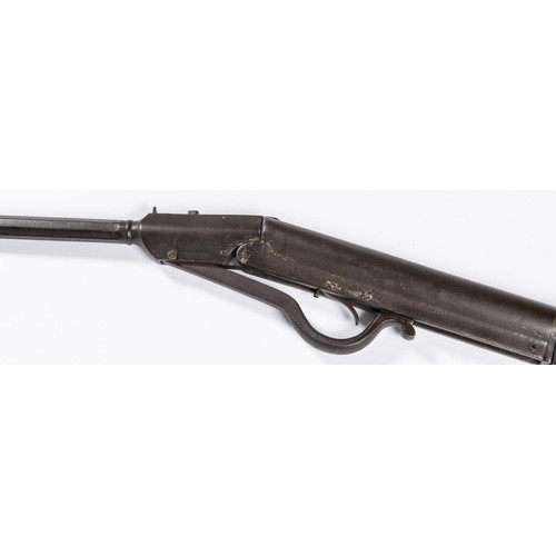 323 - A .25 Gem air rifle, half octagonal barrel 20½