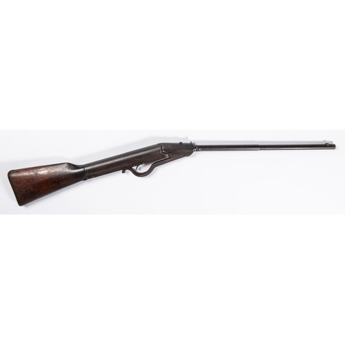 323 - A .25 Gem air rifle, half octagonal barrel 20½