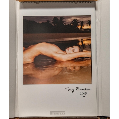 101 - 5 Pirelli Calendars. 2010 by Terry Richardson. 2011 'Mythology' by Karl Lagerfeld. 2015 by Steven Me... 