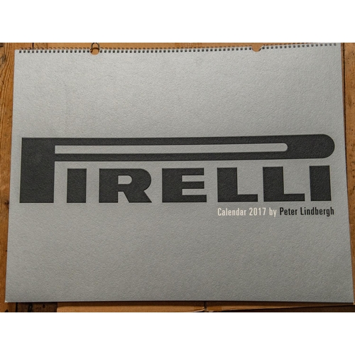 101 - 5 Pirelli Calendars. 2010 by Terry Richardson. 2011 'Mythology' by Karl Lagerfeld. 2015 by Steven Me... 