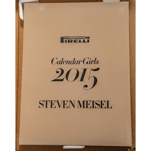 101 - 5 Pirelli Calendars. 2010 by Terry Richardson. 2011 'Mythology' by Karl Lagerfeld. 2015 by Steven Me... 