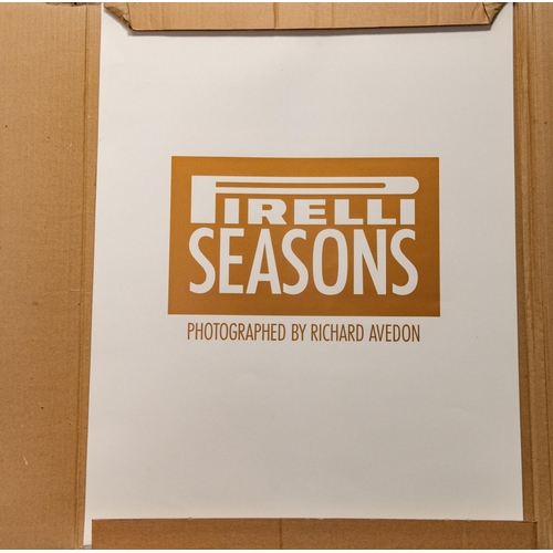 102 - 5 Pirelli Calendars. 1995 'Pirelli Seasons', by Richard Avedon. 1998 'Women That Men Live For', by B... 