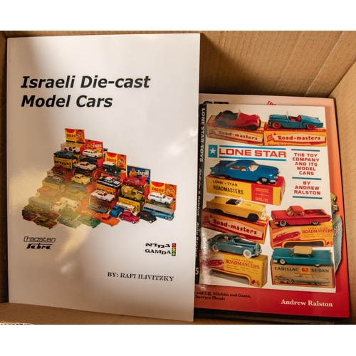 106 - A small quantity of model Car Books. The Minic Book by Peter Bartok. Tri-ang Toys 1937/38. 'Israeli ... 