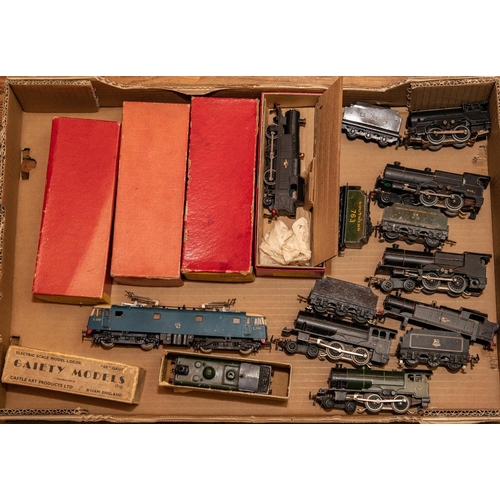 173 - 11x Trix Twin etc locomotives. Including; 3x boxed BR Class 76 Bo-Bo pantograph locomotives. A BR 0-... 