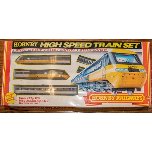 188 - 5x Train sets by Hornby Railways and Tri-ang. Including; 2x Hornby Railways Intercity sets; an Inter... 