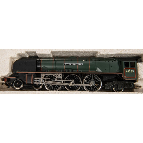 199 - A Hornby Railways train set, 'The Duchess'. R.1004. Comprising a BR Coronation Class locomotive, Cit... 