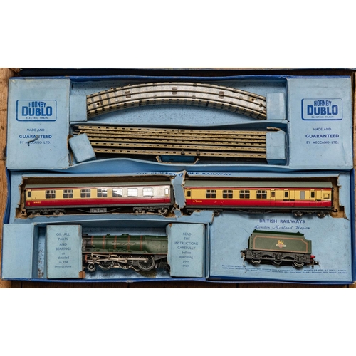 210 - 2x Hornby Dublo train sets. An EDP12 Passenger Train set comprising; BR Duchess of Montrose loco, 2x... 