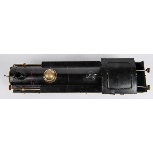 227 - A Hornby O gauge No.2 clockwork Tank locomotive; LNER 4-4-4T, 4-4-4, in lined black livery. GC-VGC, ... 