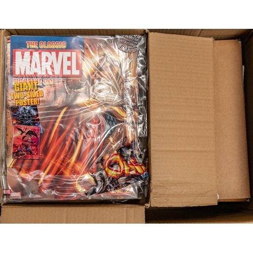 249 - Approx 51x Eaglemoss Classic Marvel Figurine Collection. Magazine issue figurines all still in cello... 