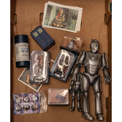 255 - 15+ Doctor Who Daleks, figures and other collectables. Including; Product Enterprise large scale rad... 