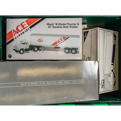 293 - 10 First Gear 1:34/1:28 scale American Trucks. 1:34- 1952 GMC Dry Goods Van 'Coles Express'. 1960 Mo... 