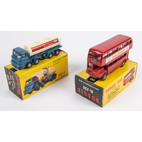 332 - 2x Penguin Series 4 Plastic Racers. Rubber band powered racing cars with tinplate chassis and red pl... 