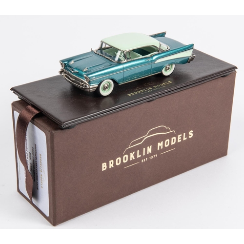 346 - Brooklin Models 'Collectors Club 2020 Limited Edition BRK.233x 1957 Chevrolet 210 2-door Sports Coup... 