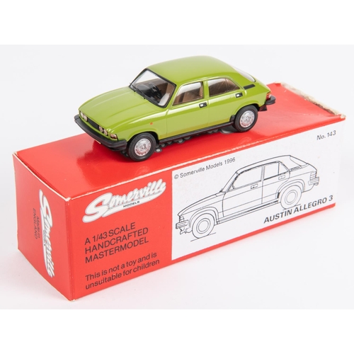 351 - Somerville Models No.143. Austin Allegro 3. An example finished in 'Applejack' green, with a brown i... 