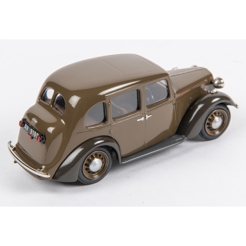 356 - Somerville Models No.131. Austin 10 Cambridge. An example finished in dark brown with brown interior... 