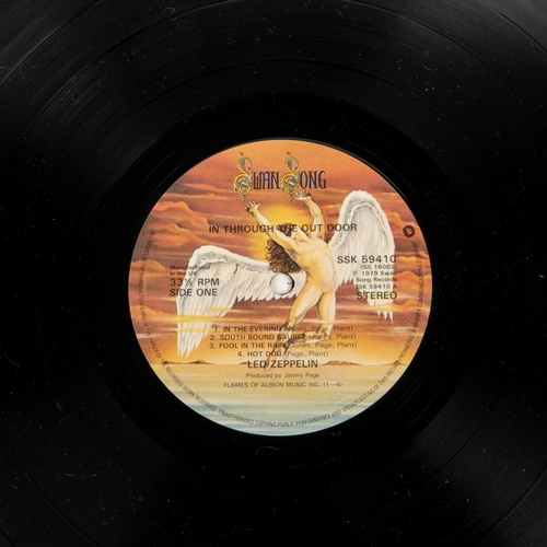 36 - Led Zeppelin In Through the Out Door LP record album. 1979, Swan Song SSK 59410 A5/B4. With inner sl... 