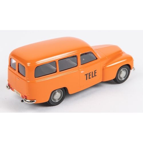 363 - Somerville Models No.128A. Volvo Duett. An example finished in orange 'TELE' livery with grey interi... 