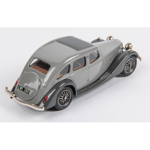 368 - Somerville Models No.129A. Riley Kestrel. Finished in two tone grey with tan interior and spoke effe... 