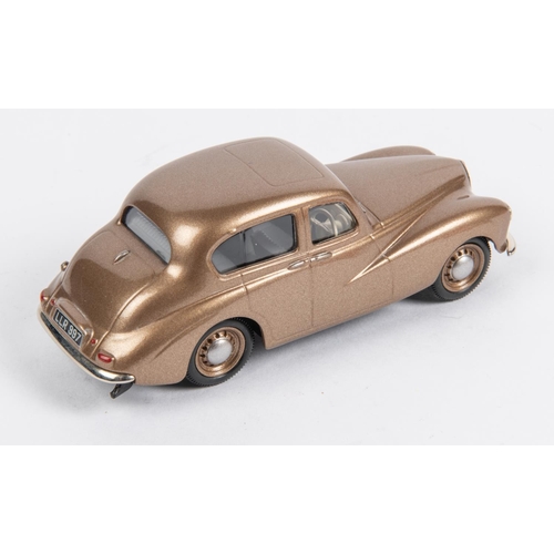 377 - Somerville Models No. 120A. Sunbeam Talbot 90 Mk 2A. Finished in bronze with grey interior. Boxed wi... 