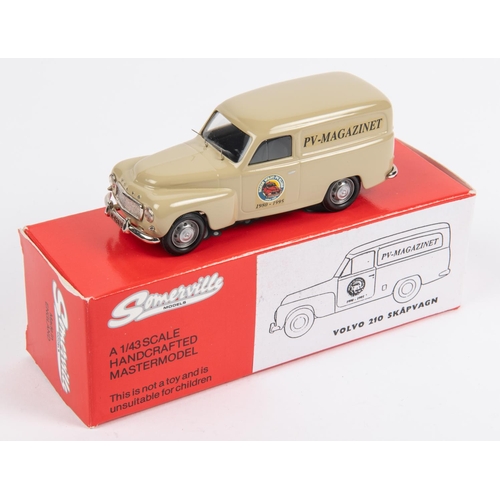 378 - Somerville Models (no number). Volvo 210 Skapvagn. Finished in grey PV-Magazinet livery with 'Norsk ... 