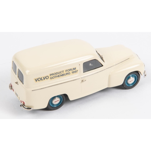 380 - Somerville No.140. Volvo 210 Panel Van. Finished in cream with grey interior and blue wheels. 'Volvo... 