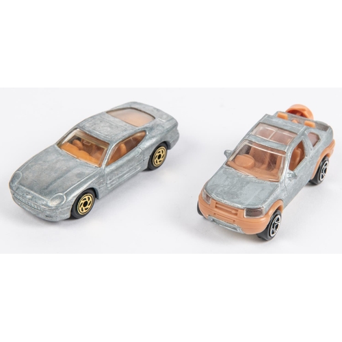 402 - 2 Matchbox American pre-production/ First shot castings. An unspun/unassembled 1994 Aston Martin DB7... 