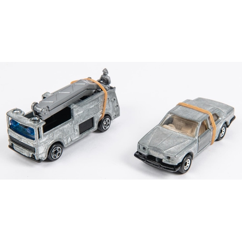 403 - 2 Matchbox American pre-production/ First shot castings. An unspun/unassembled 1986 Rolls Royce Silv... 